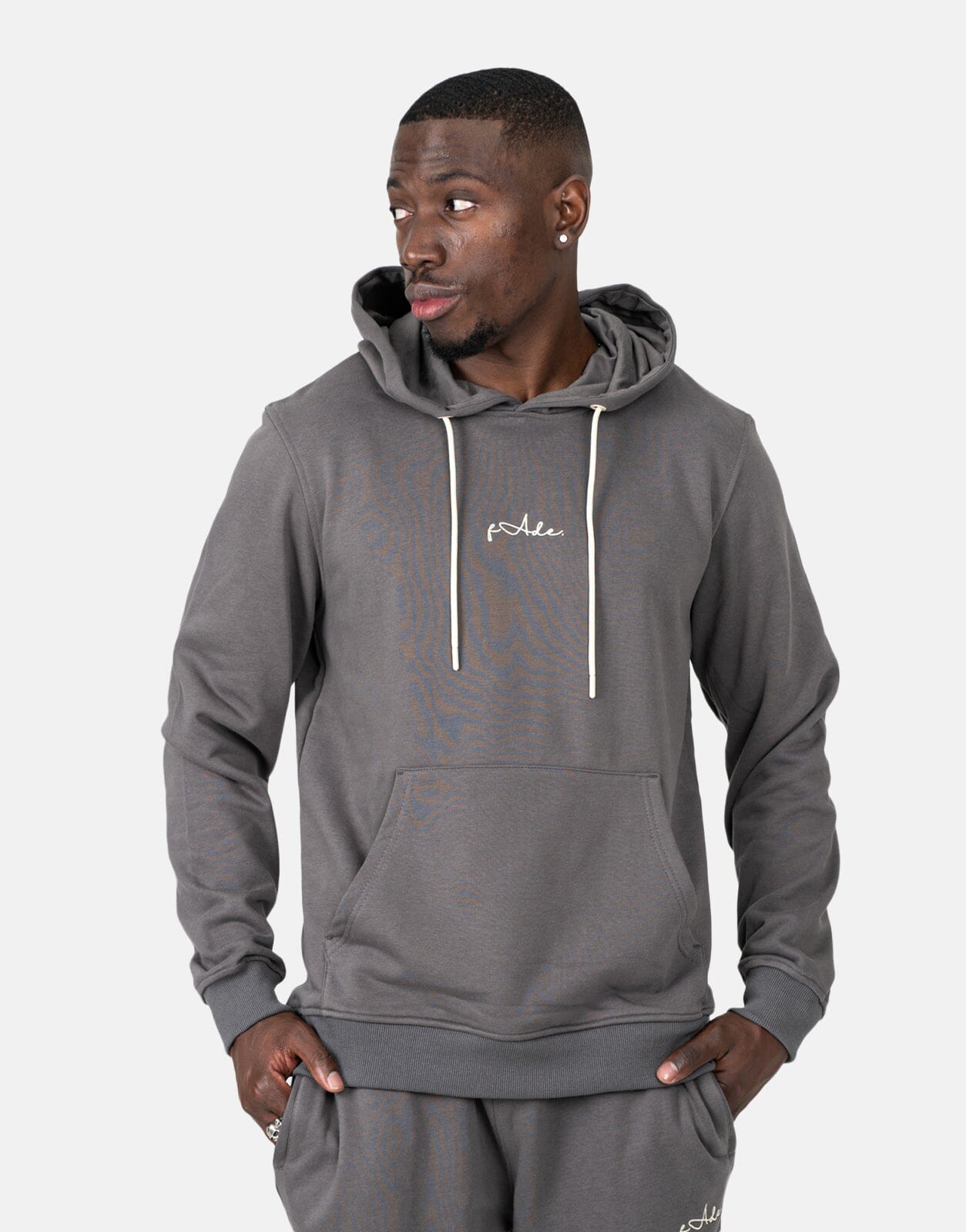 Fade Signature Hooded Sweatshirt Grey - Subwear