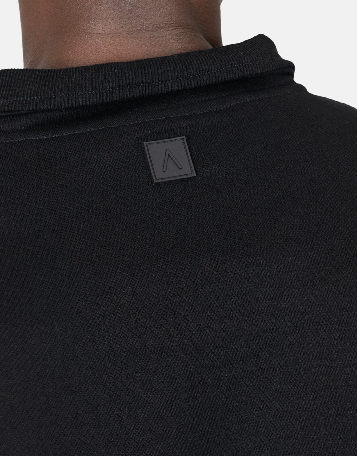 Fade Signature Quarterzip Sweatshirt Black - Subwear
