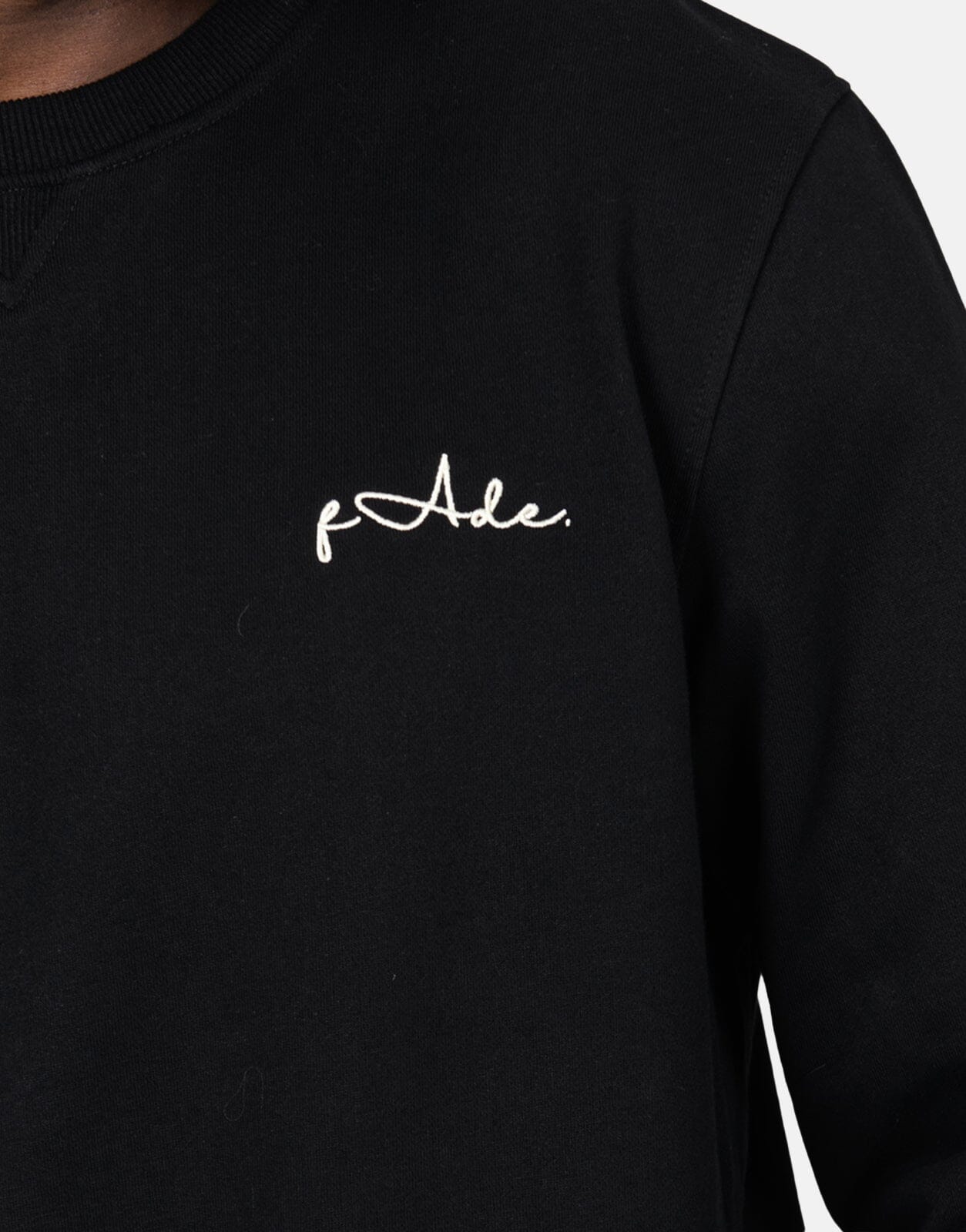 Fade Signature Sweatshirt Black - Subwear