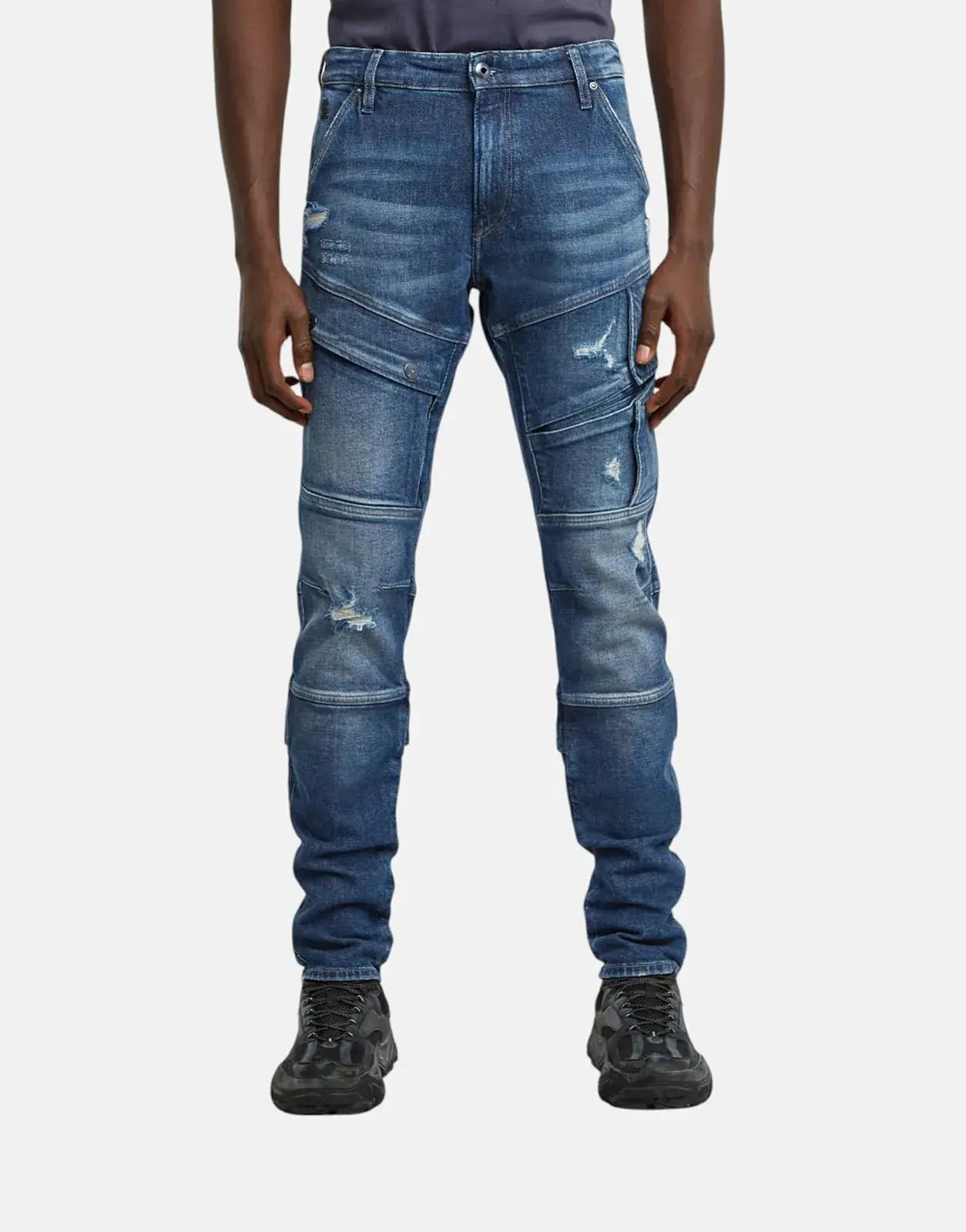 G-Star RAW Airblaze 3D Faded Rainstorm Skinny Jeans - Subwear