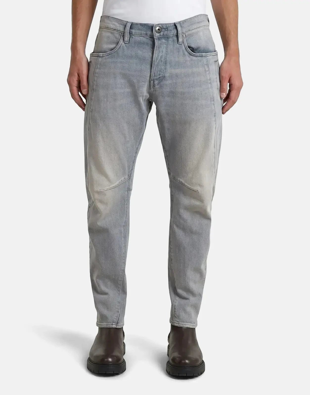 G-Star RAW Contor 3D Slim Faded Mechanical Grey Jeans - Subwear