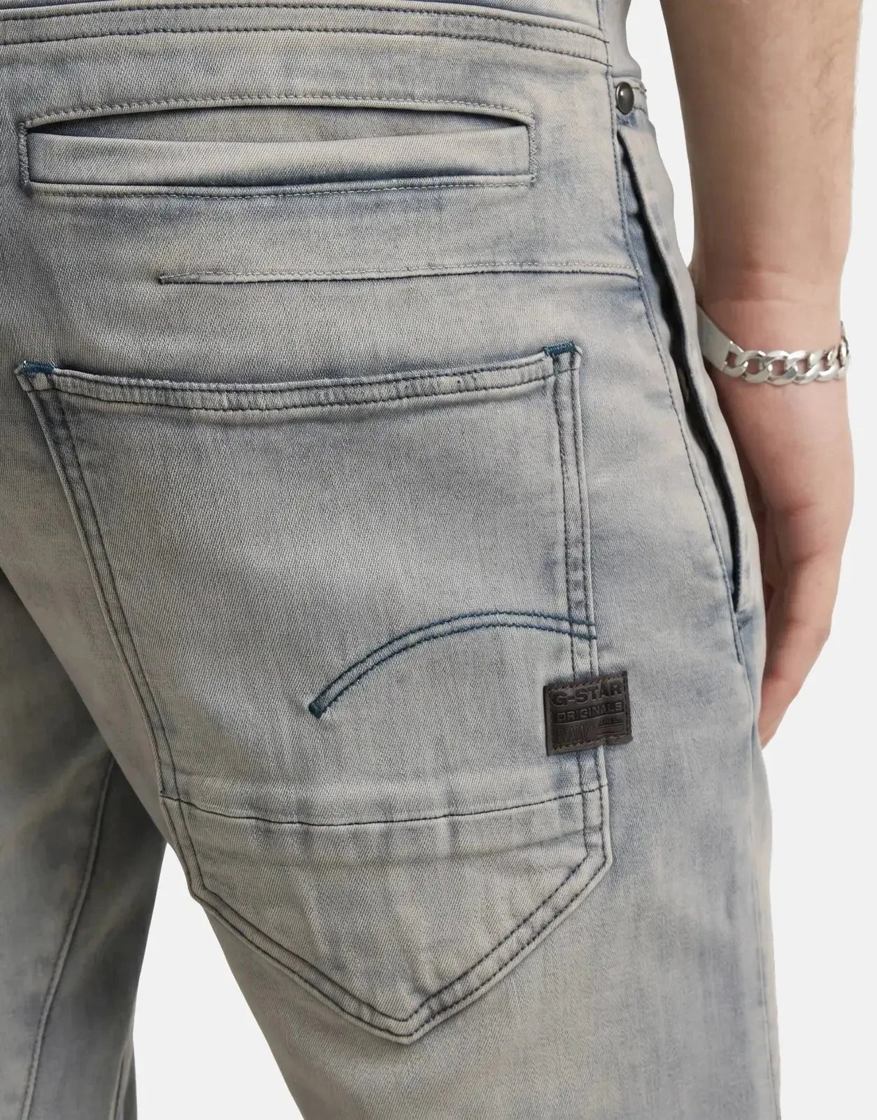 G-Star RAW D-Staq 3D Slim Antic Faded Radium Jeans - Subwear