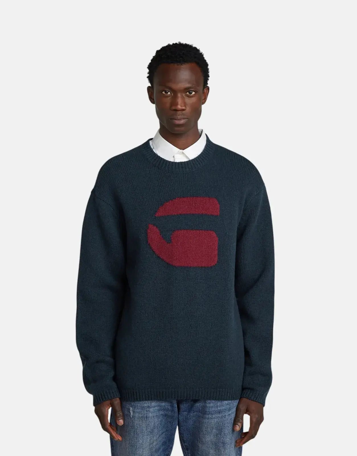 G-Star RAW G Logo Relaxed Salute Knit Jersey - Subwear