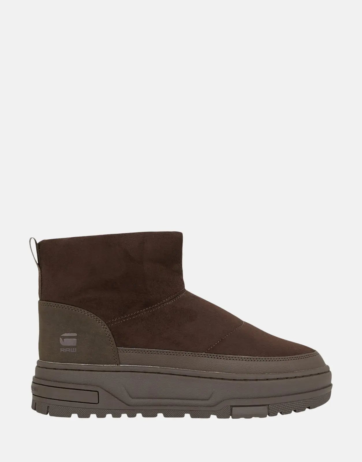 Women's G-Star RAW Lhana II Mid Suede Brown Sneakers