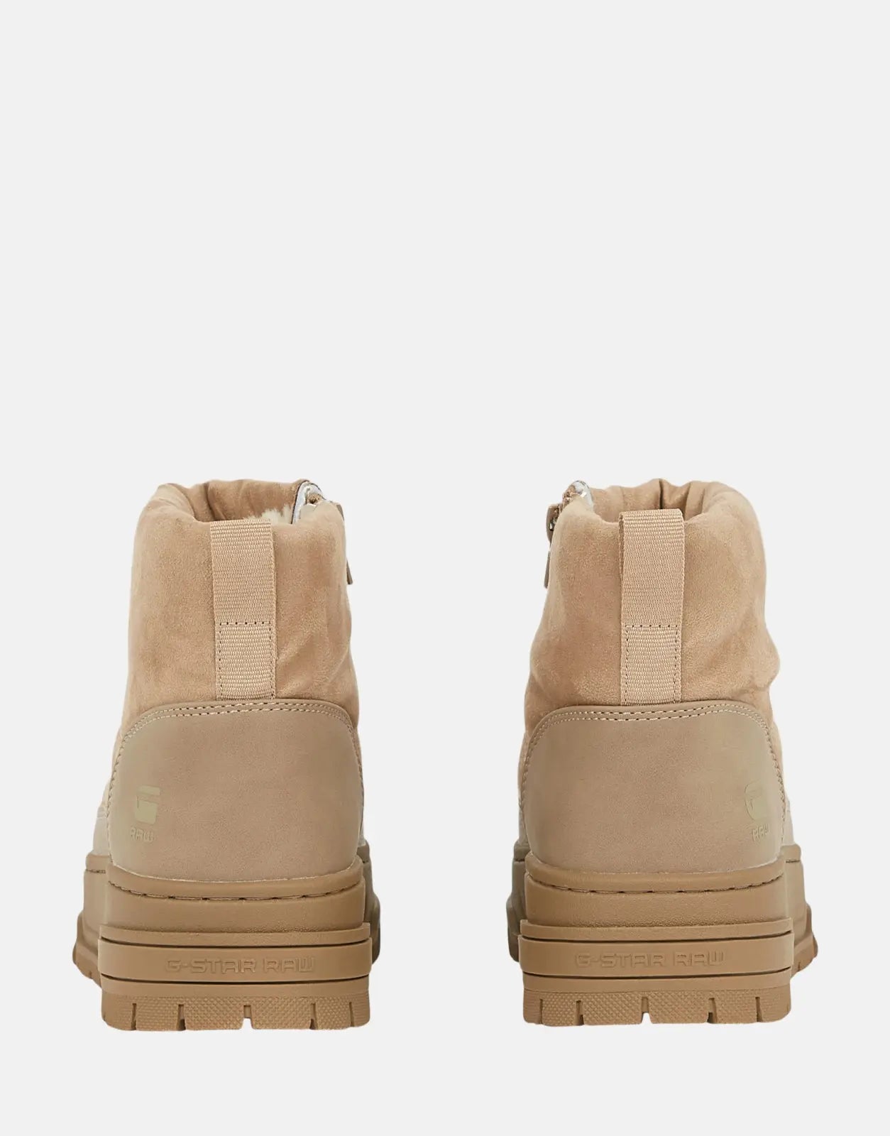 G-Star RAW Lhana II Mid Suede Taupe Boots - Subwear