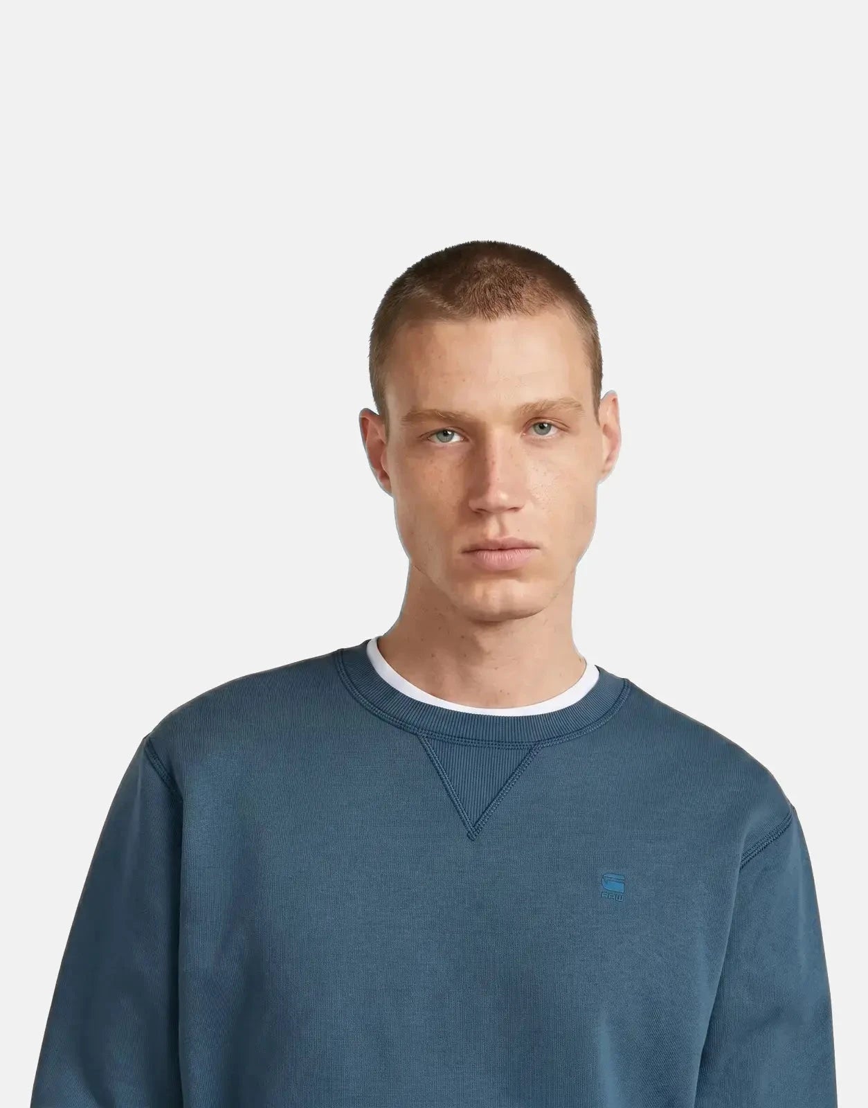 G-Star RAW Premium Core Rank Blue Sweatshirt - Subwear
