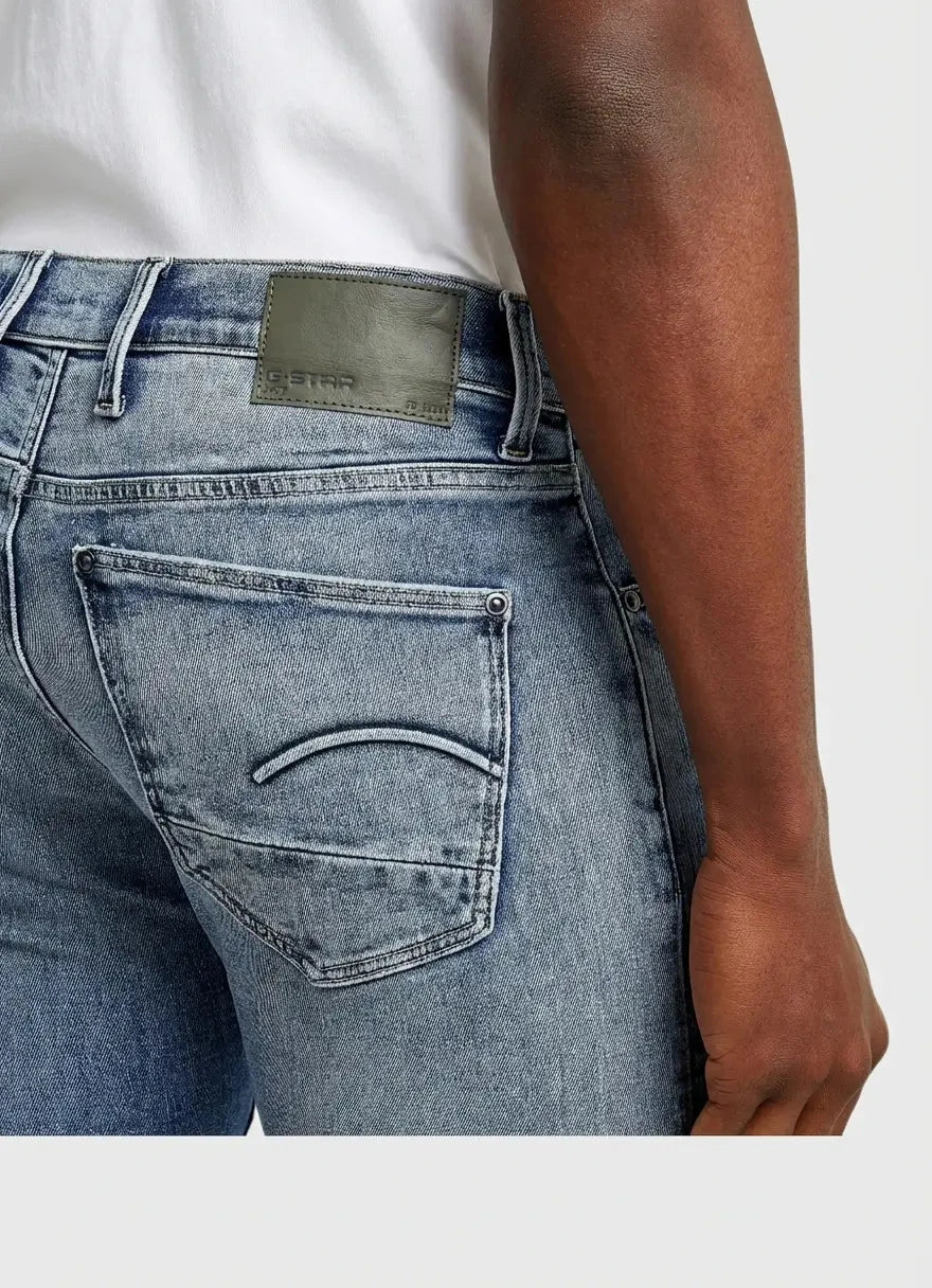 G-Star RAW Revend FWD Skinny Faded Blue Halite Jeans - Subwear
