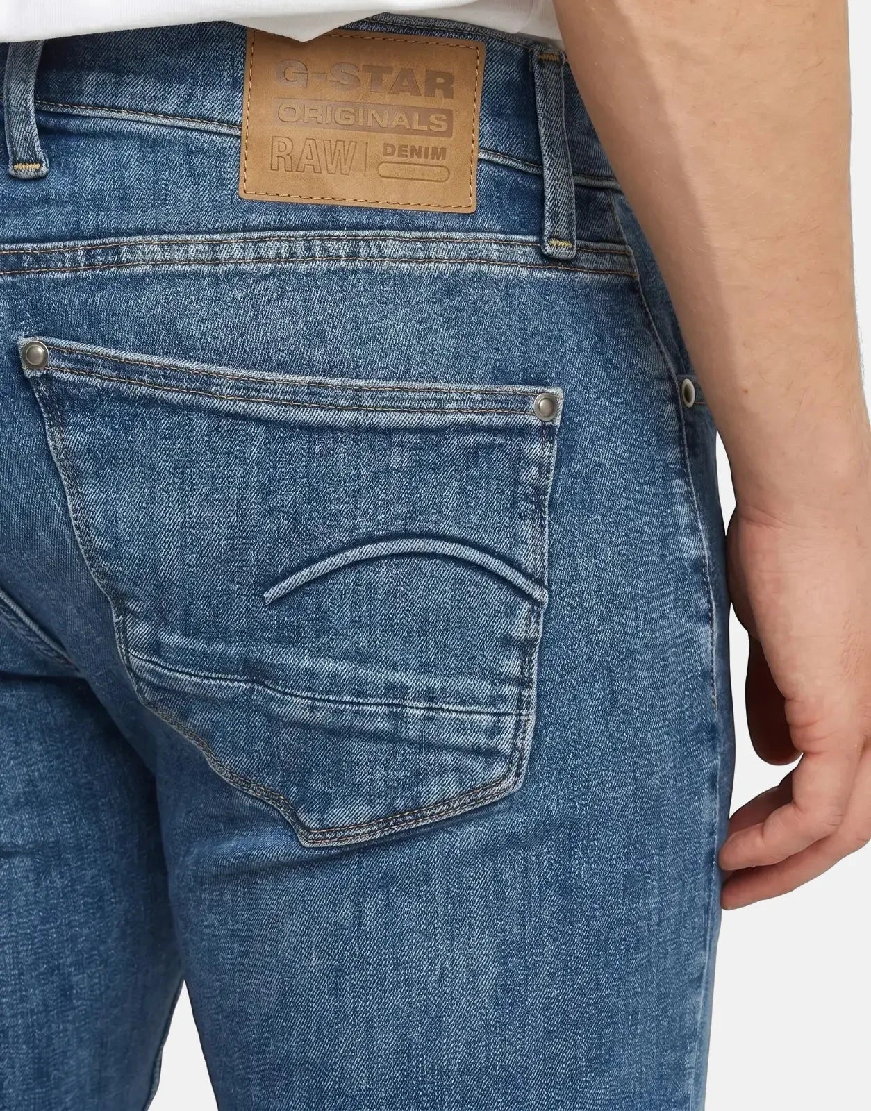 G-Star RAW Revend FWD Skinny Faded Summer Sky - Subwear