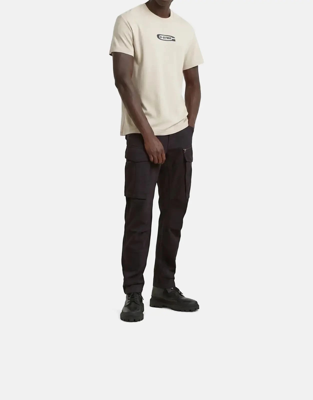 G-Star RAW Rovic Zip 3D Regular Tapered Black - Subwear