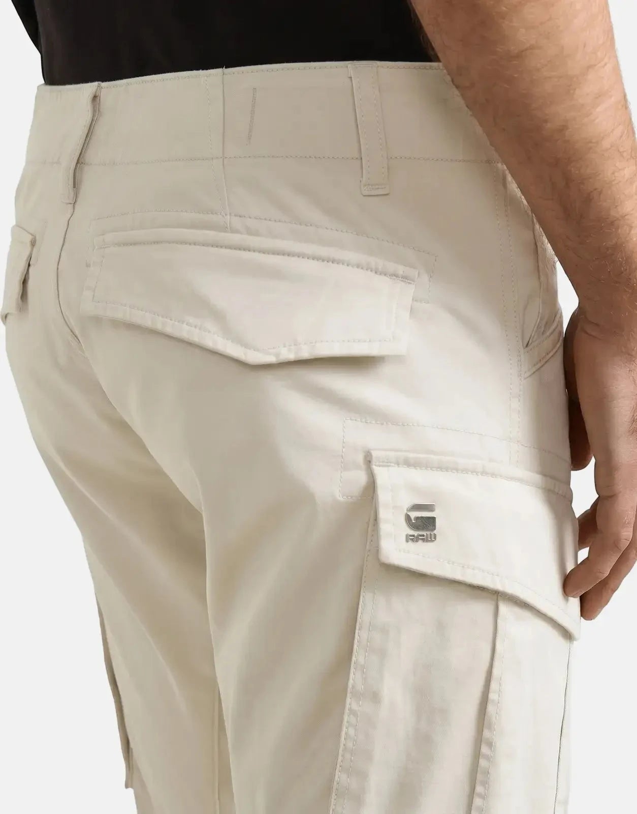 G-Star RAW Rovic Zip 3D Regular Tapered Whitebait Pants - Subwear