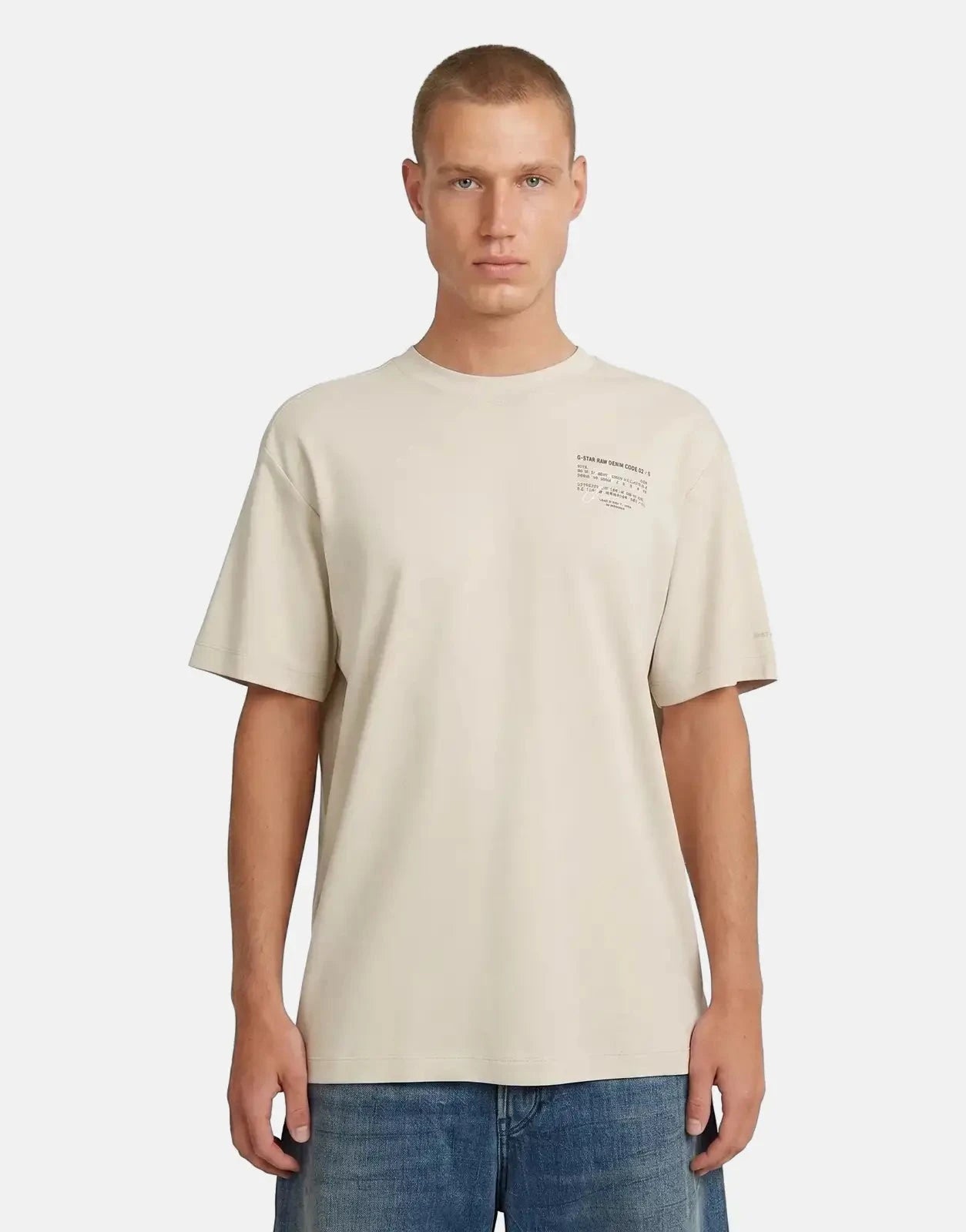 G-Star RAW Script Whitebait T-Shirt - Subwear