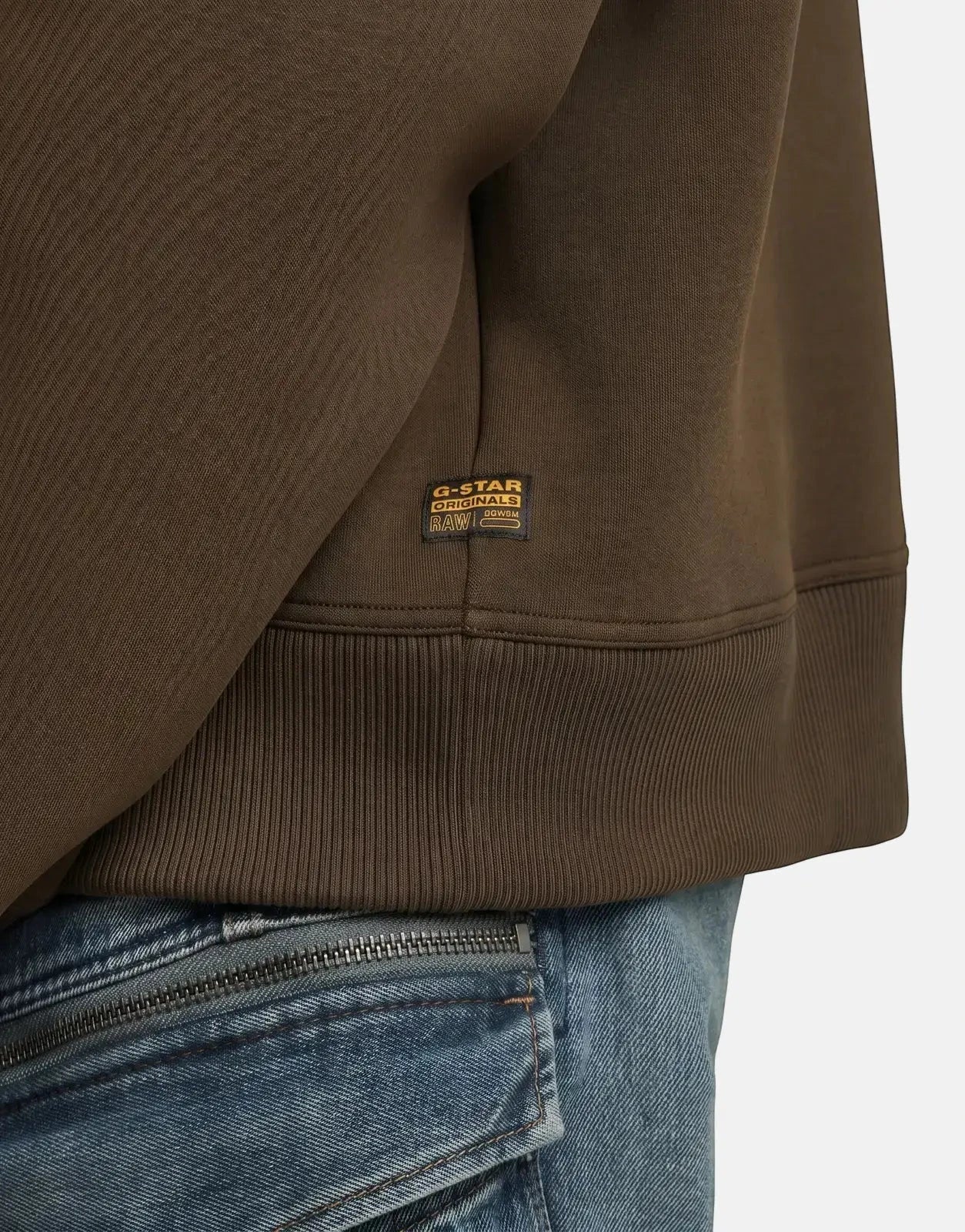 G-Star RAW Scupa Loose Deep Brown Hoody - Subwear