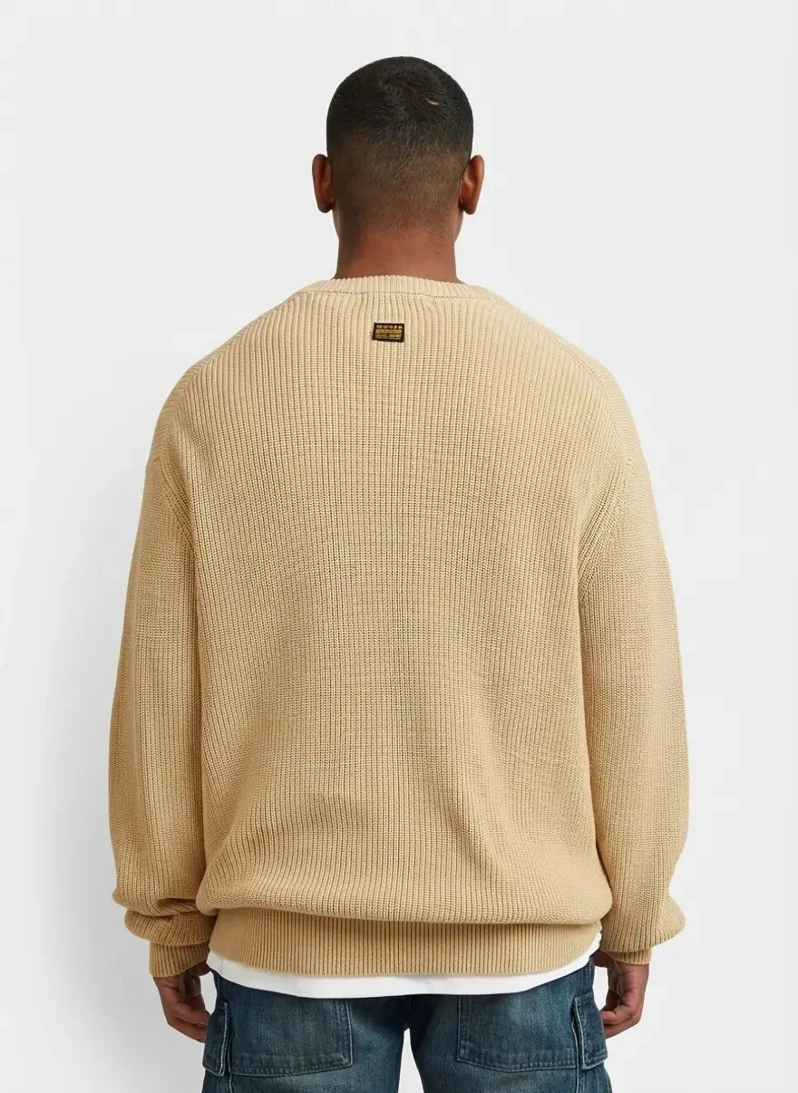 G-Star RAW Stencil Loose Knit Sweatshirt - Subwear