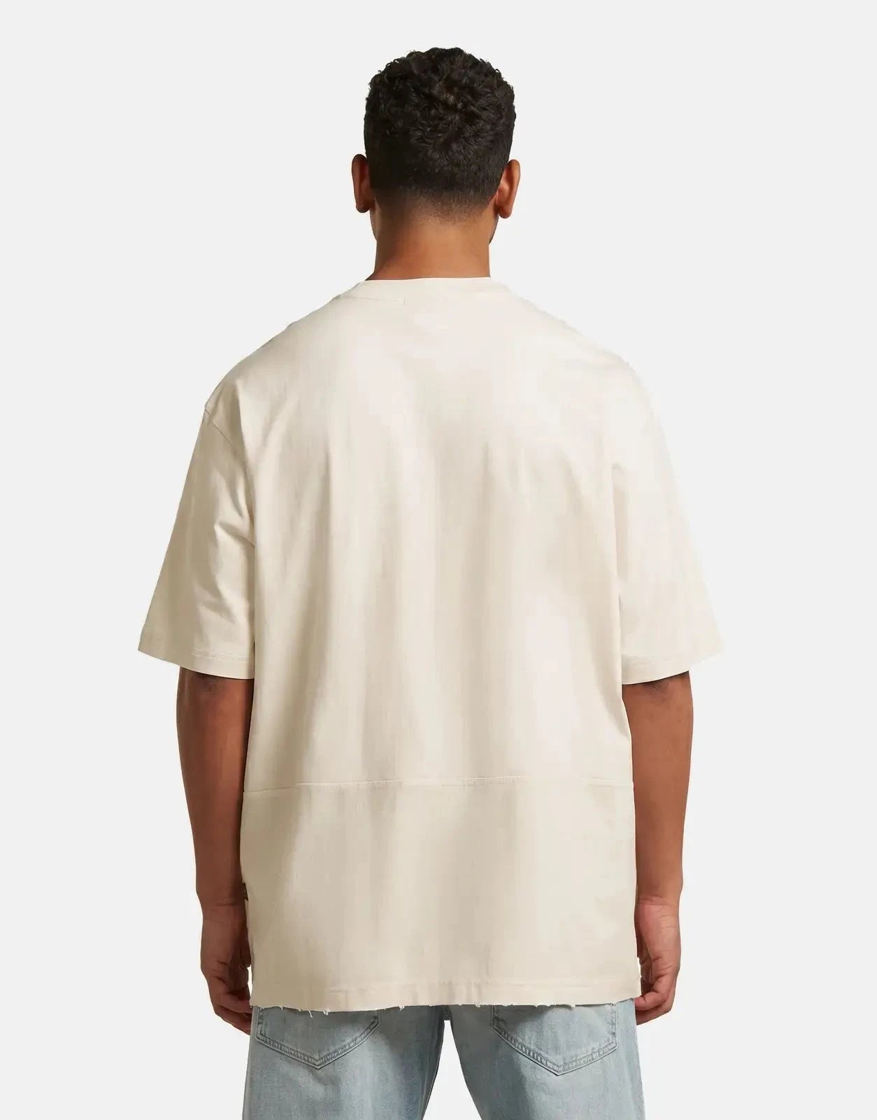G-Star RAW Utility Fabric Mix Loose Milk T-Shirt - Subwear