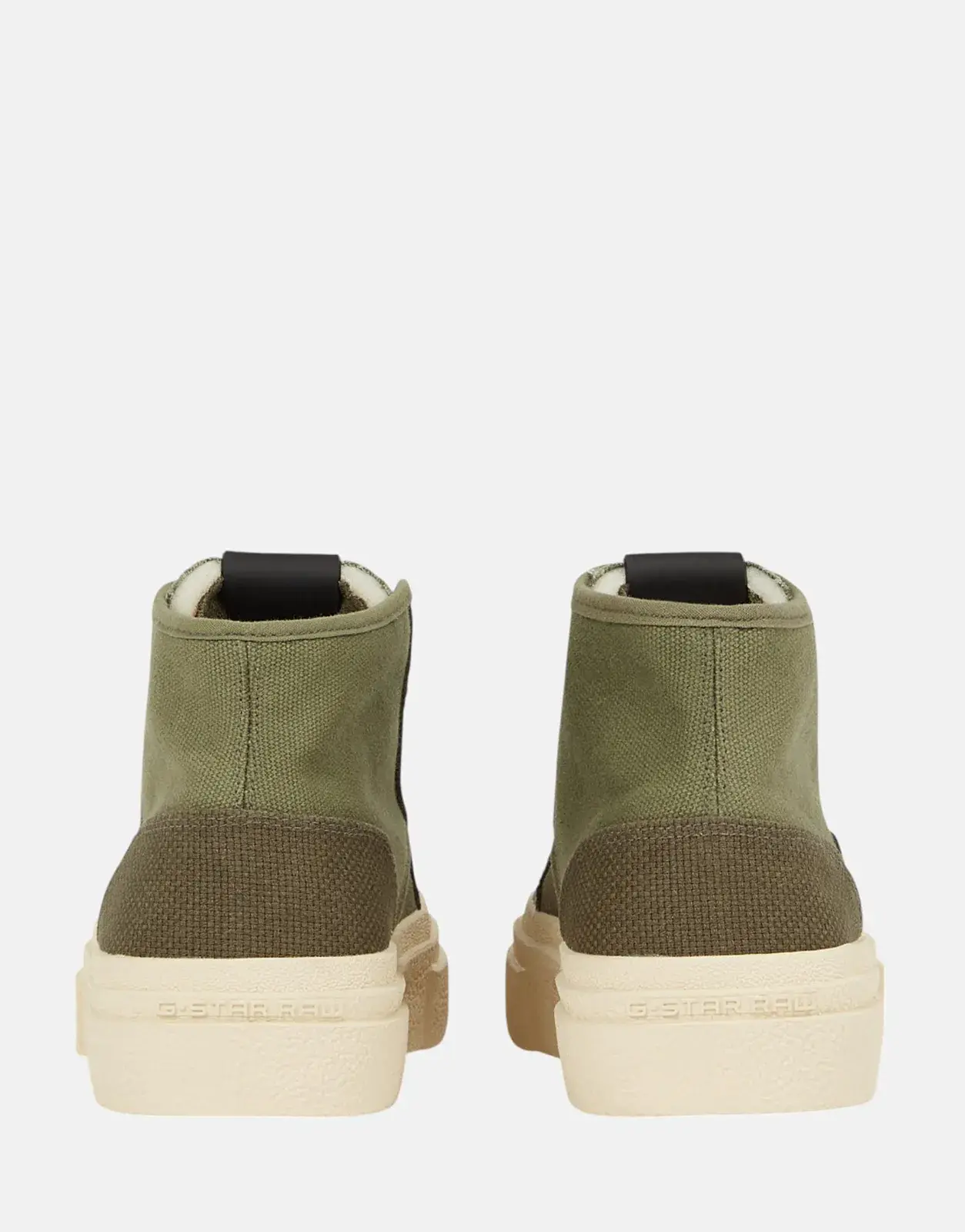 G-Star RAW Vodan Mid Basic Olive/White Sneakers - Subwear