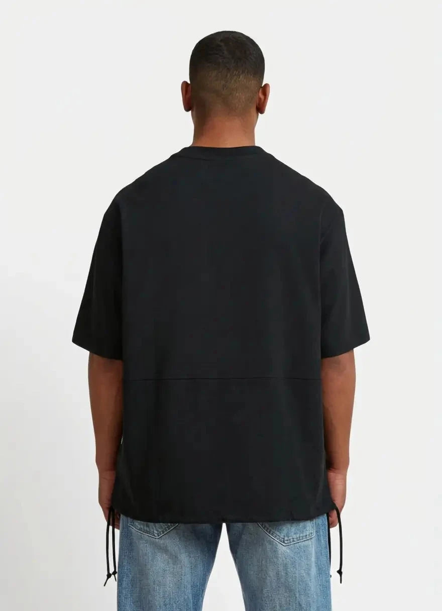 G-Star RAW Woven Mix Loose Black T-Shirt - Subwear