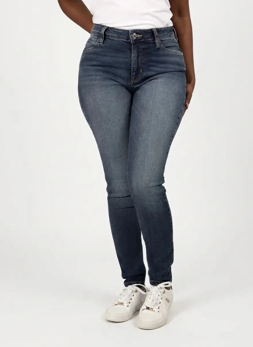 Guess Savv Curvy Mid Rise Jeans - Subwear