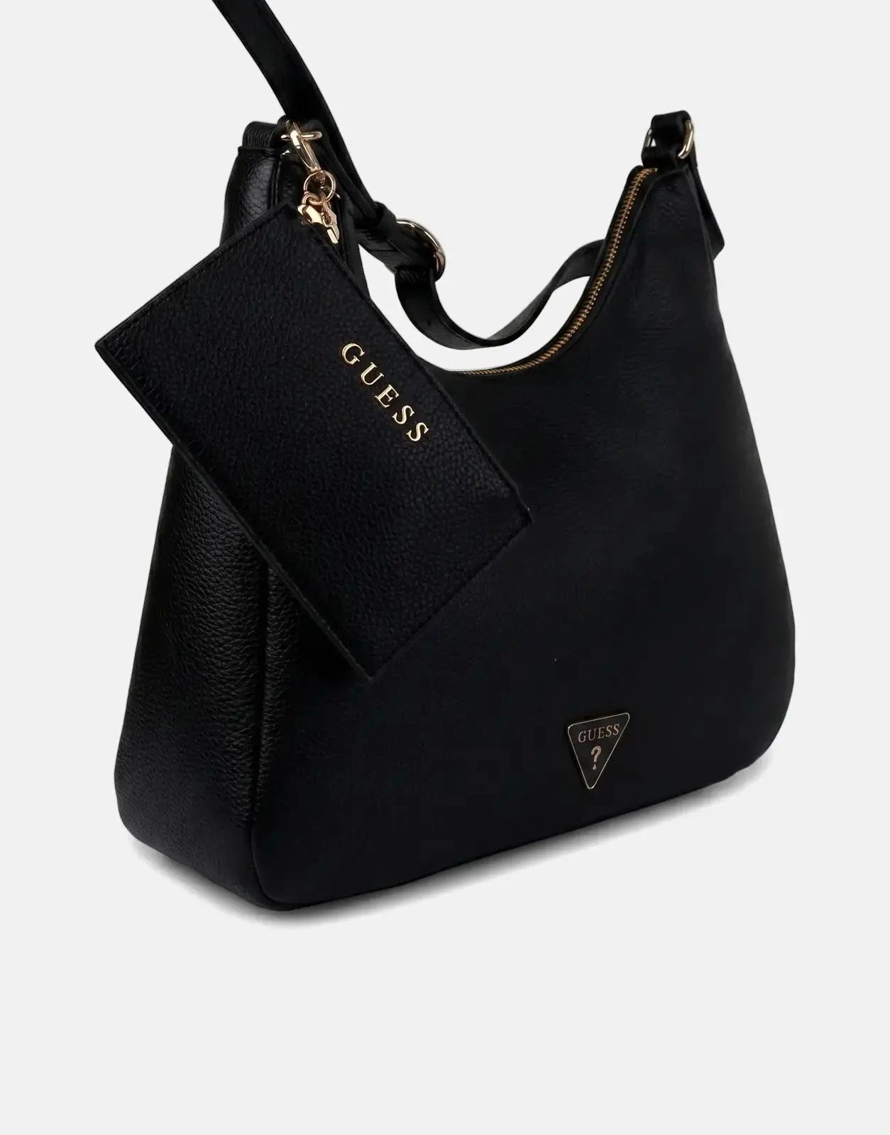 Guess Wells Black Shoulder Satchel Bag - Subwear