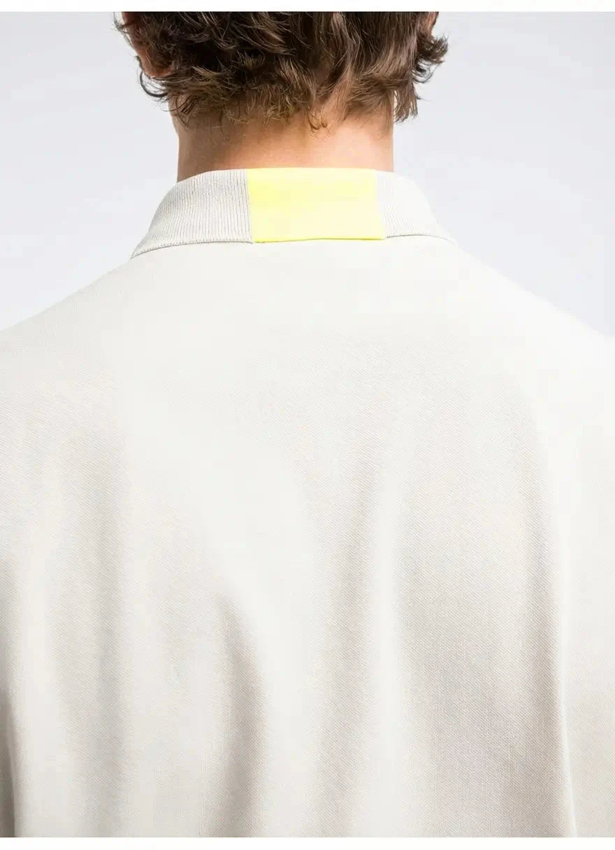 Replay Regular Inserts Alabaster Polo Shirt - Subwear