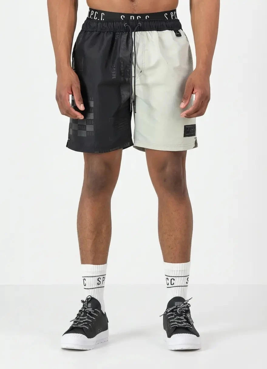 SPCC Mendes Black & Light Green Swim Shorts - Subwear