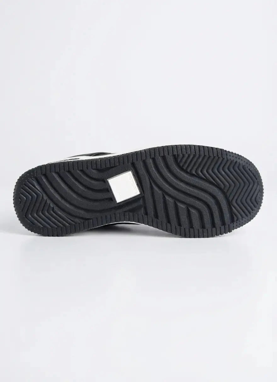 Replay Epic High Doubler Black Sneakers - Subwear