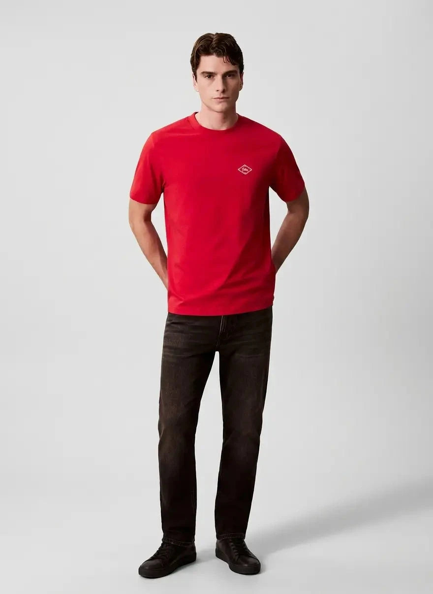 Calvin Klein 20s Matchbox Graphic Red T-Shirt - Subwear