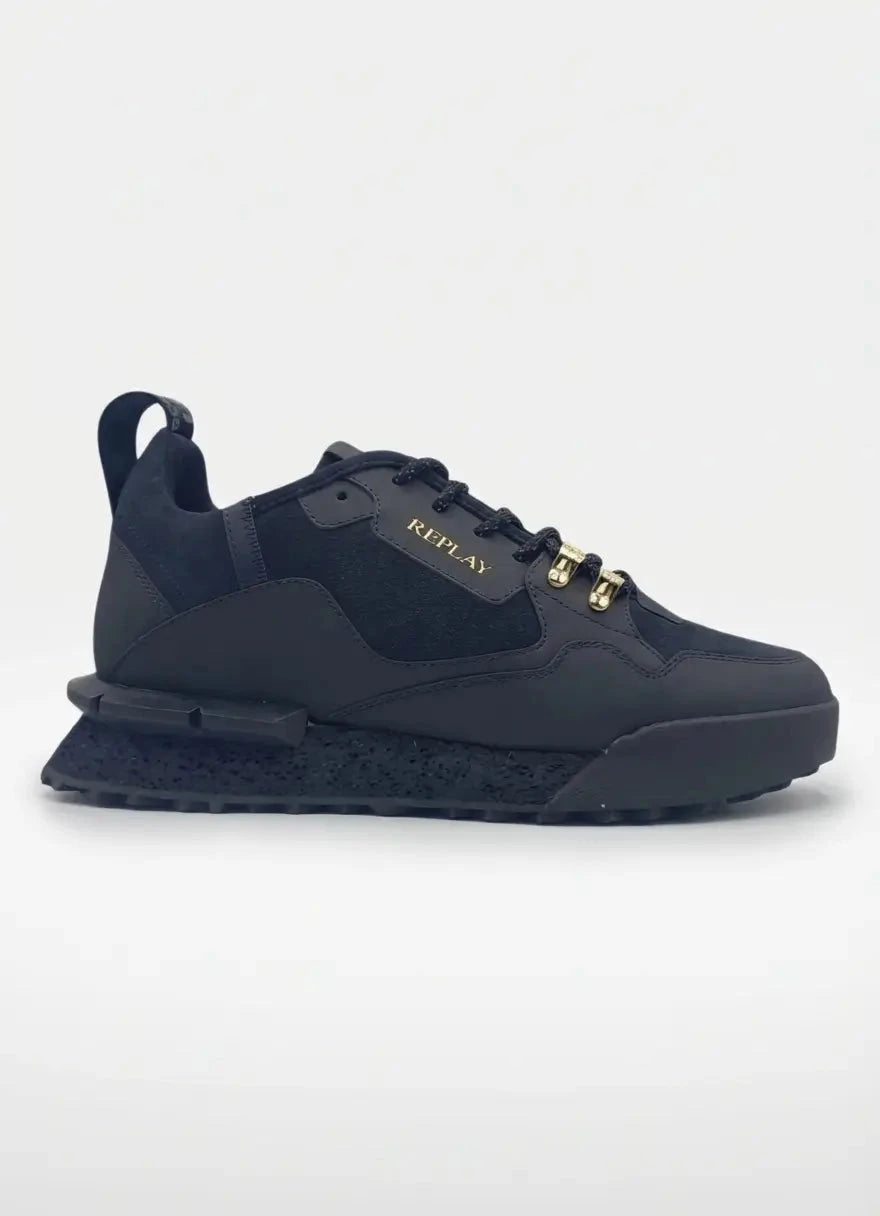 Replay Field Speed Suede Sa Navy Sneakers - Subwear
