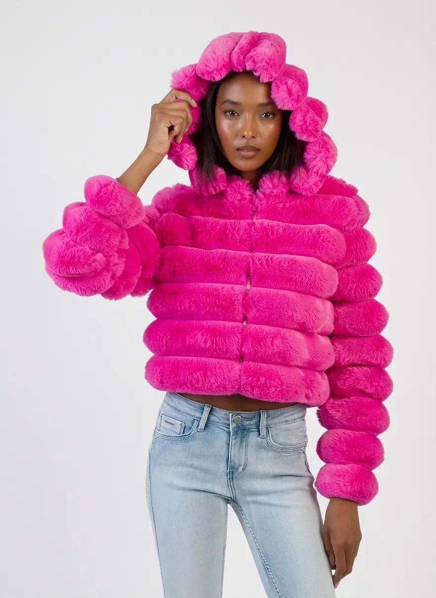Sissy Boy Sweet and Simple Cropped Jacket Pink - Subwear