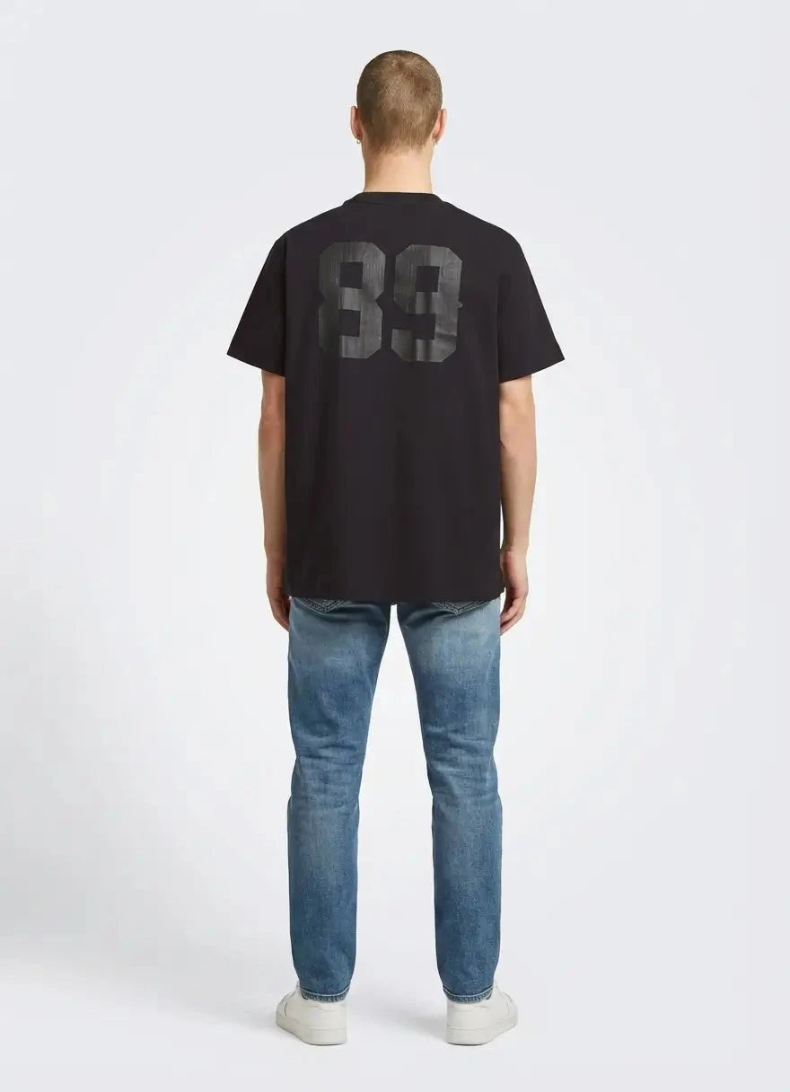 G-Star RAW 89 Back Loose Black Graphic T-Shirt - Subwear