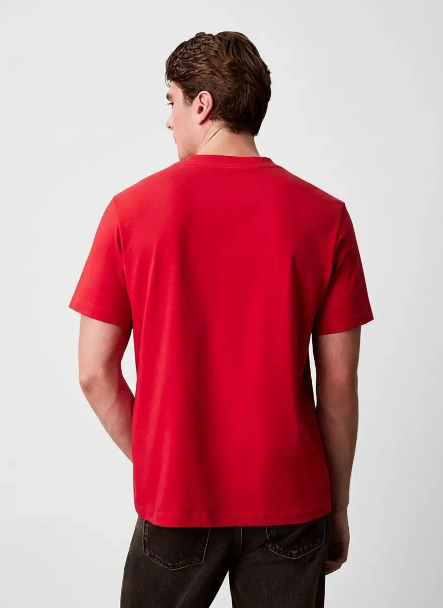 Calvin Klein 20s Matchbox Graphic Red T-Shirt - Subwear