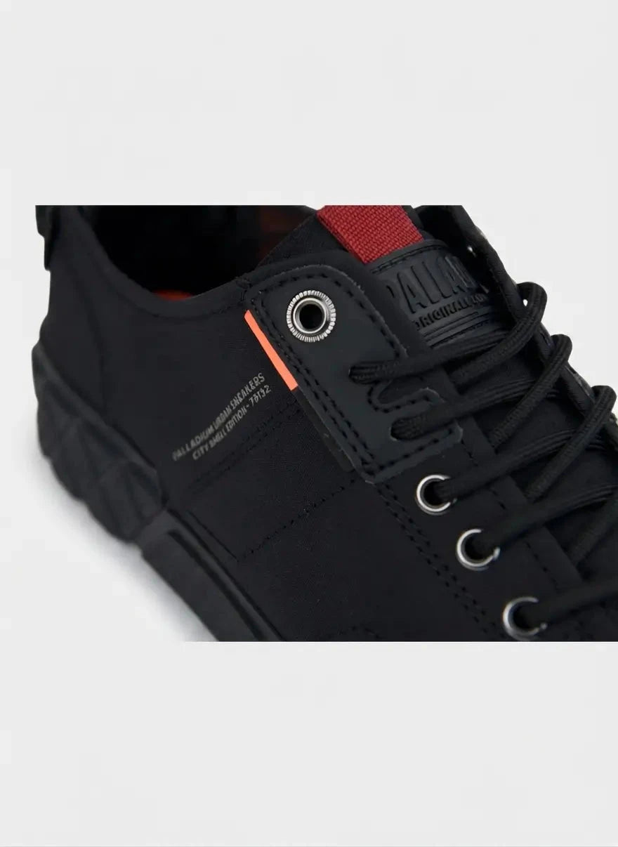 Palladium Ace City Shell Black Lo Sneaker - Subwear