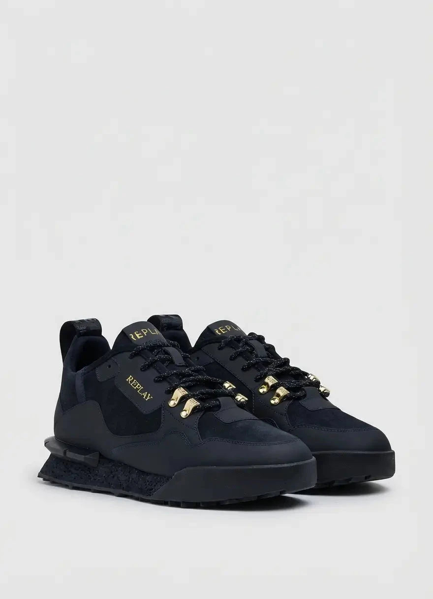 Replay Field Speed Suede Sa Navy Sneakers - Subwear
