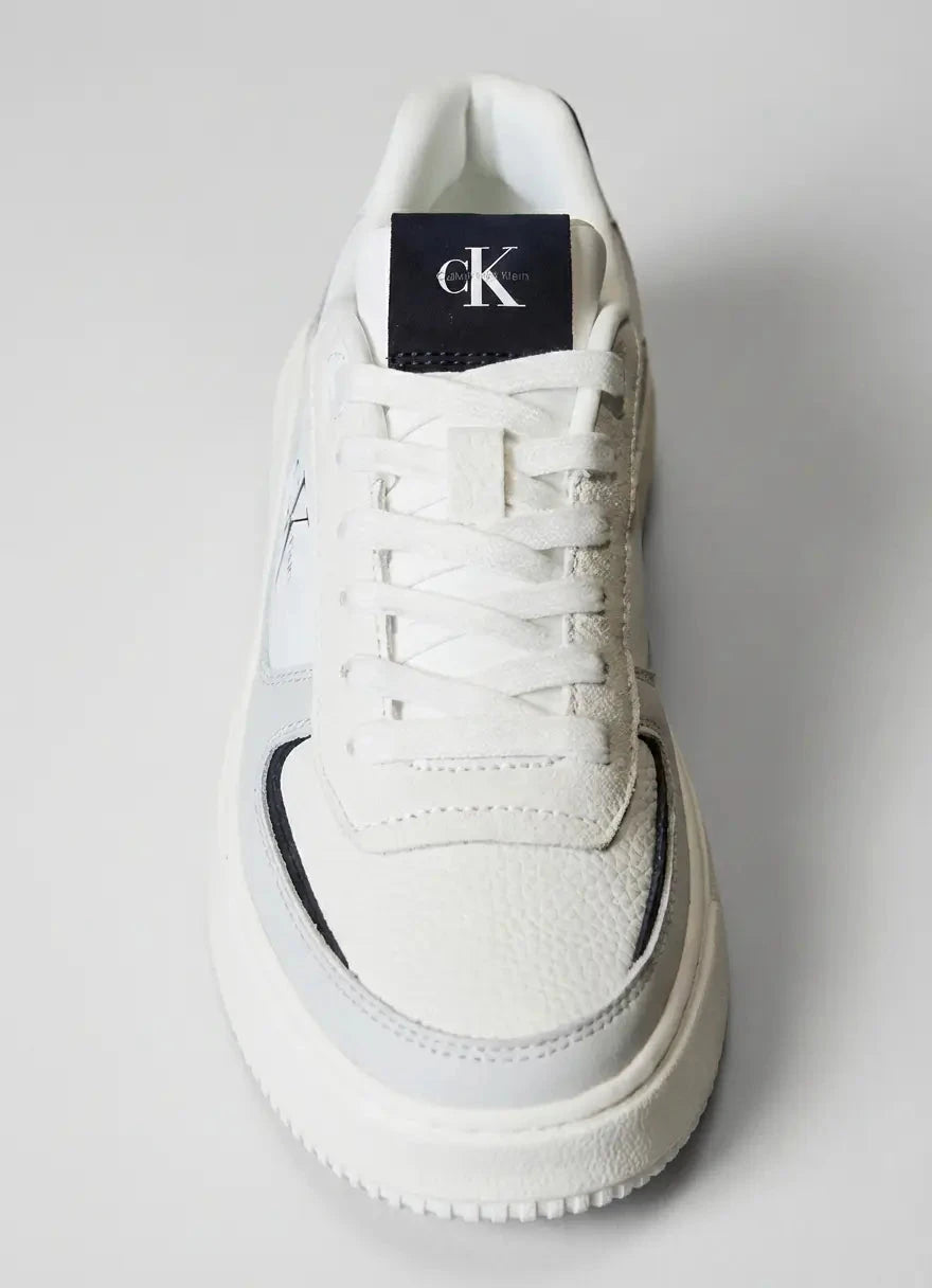 Calvin Klein Chunky Cupsole Low Sneaker White - Subwear