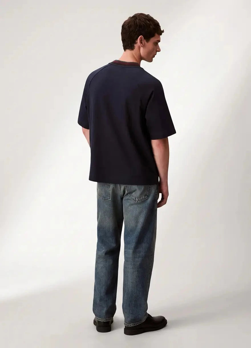 Calvin Klein Jersey Tipped Raglan T-Shirt - Subwear