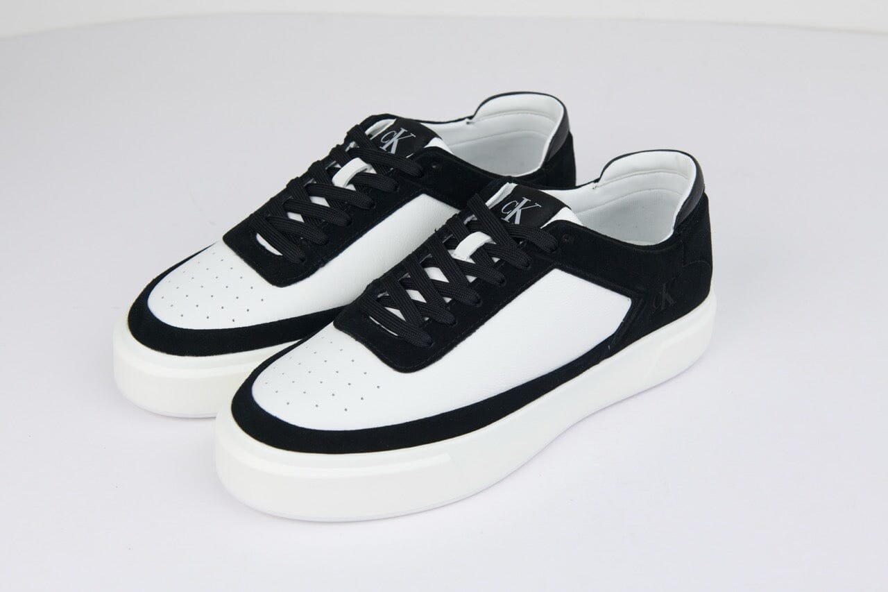 Calvin Klein Basket Cupsole Sneaker Wht/Blk - Subwear