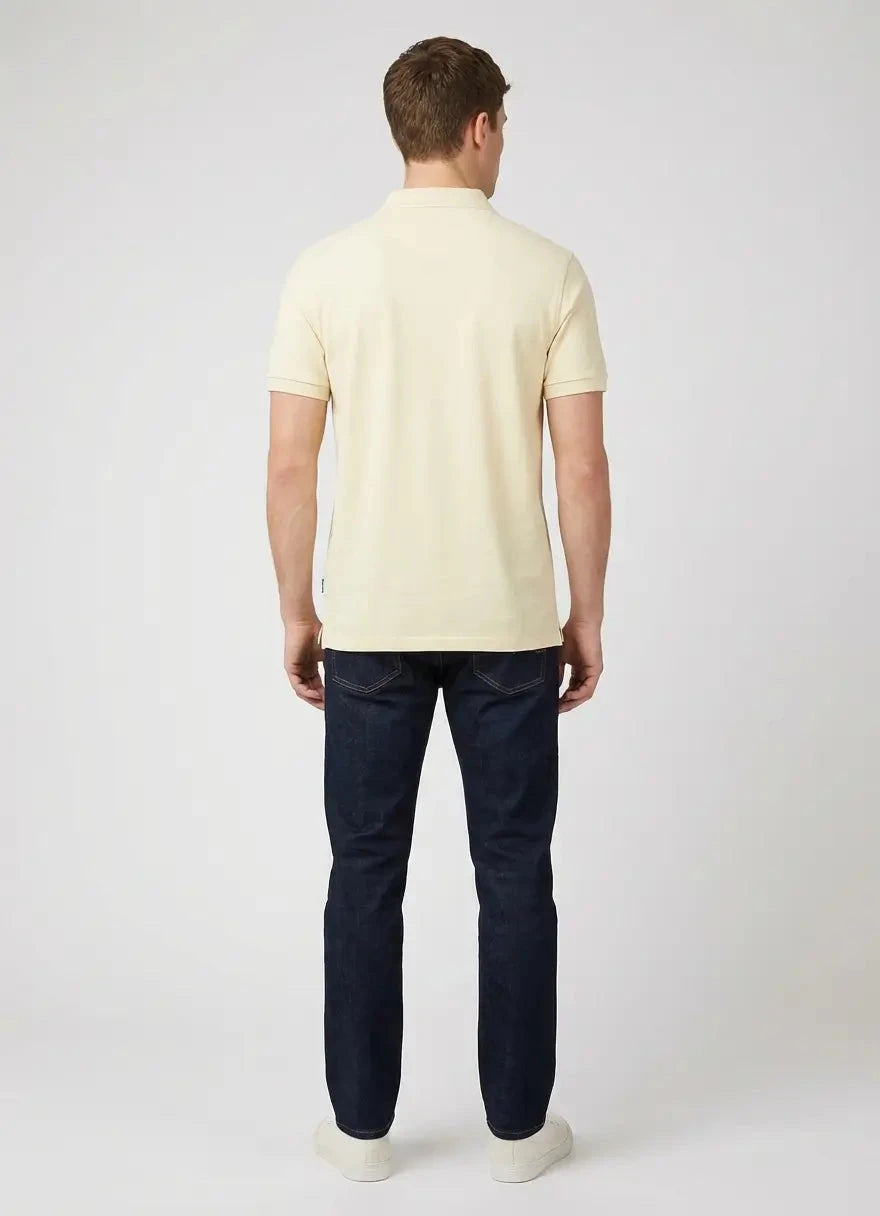 Ben Sherman Ben Polo Wax Paper Polo Shirt - Subwear