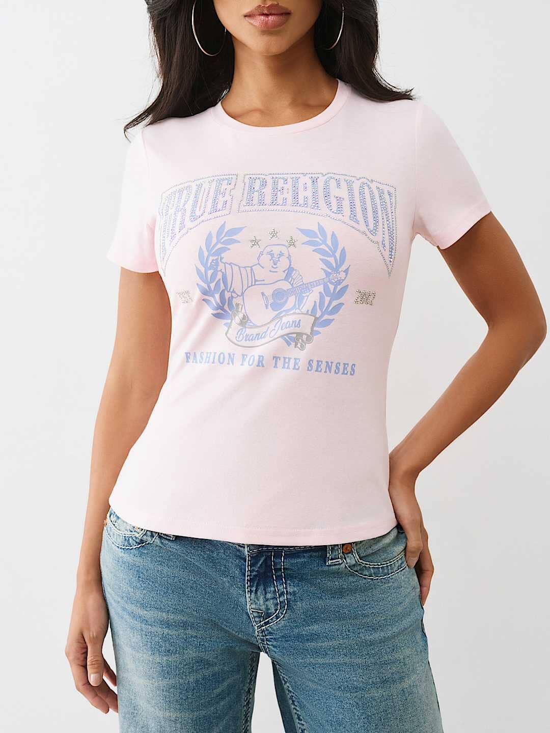 True Religion Crystal Buddha T-Shirt - Subwear