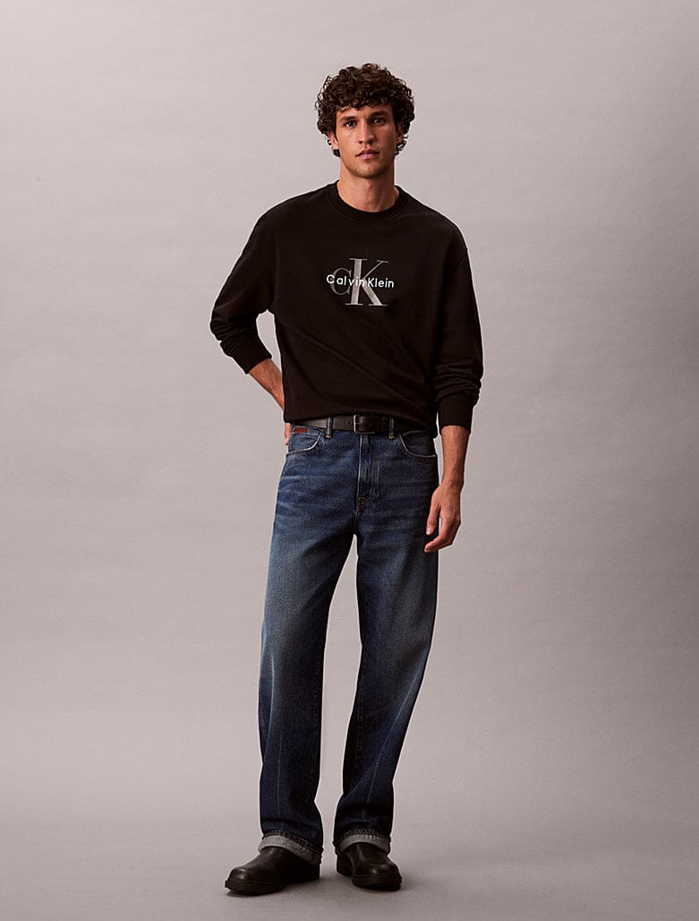 Calvin Klein ML Sweatshirt Black - Subwear