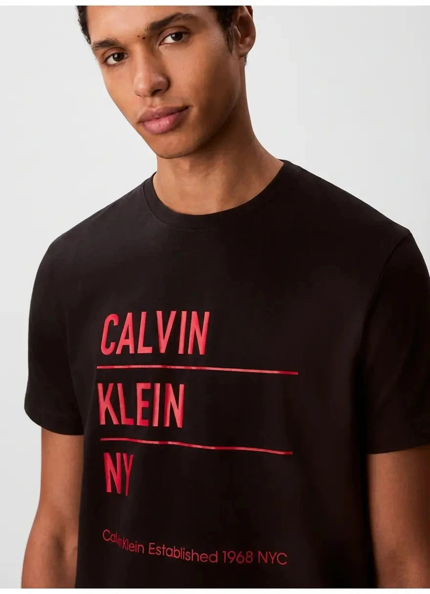 Calvin Klein NY Graphic T-Shirt Black - Subwear