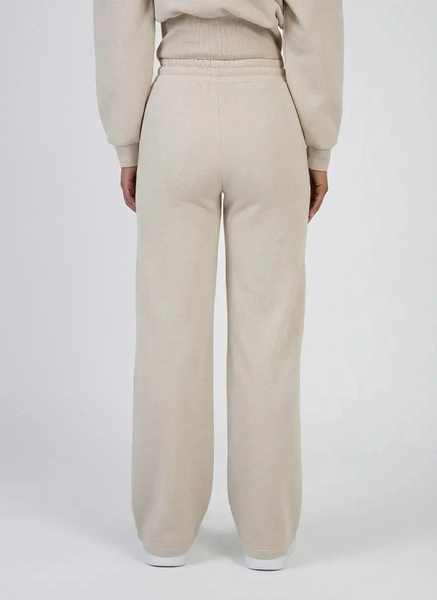 Sissy Boy Fables Glitter Fleece Wide Leg Stone Sweatpants - Subwear