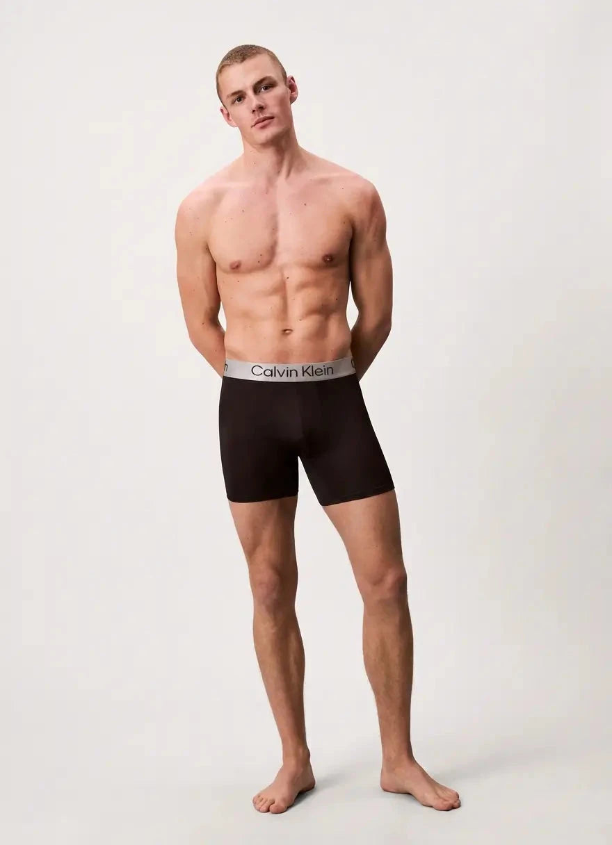 Calvin Klein Boxer Brief 3 Pack Underwear Red Multi - Subwear