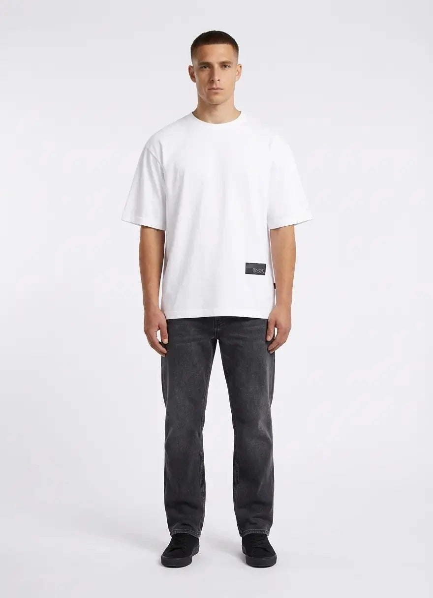 G-Star RAW Badge White Boxy T-Shirt - Subwear