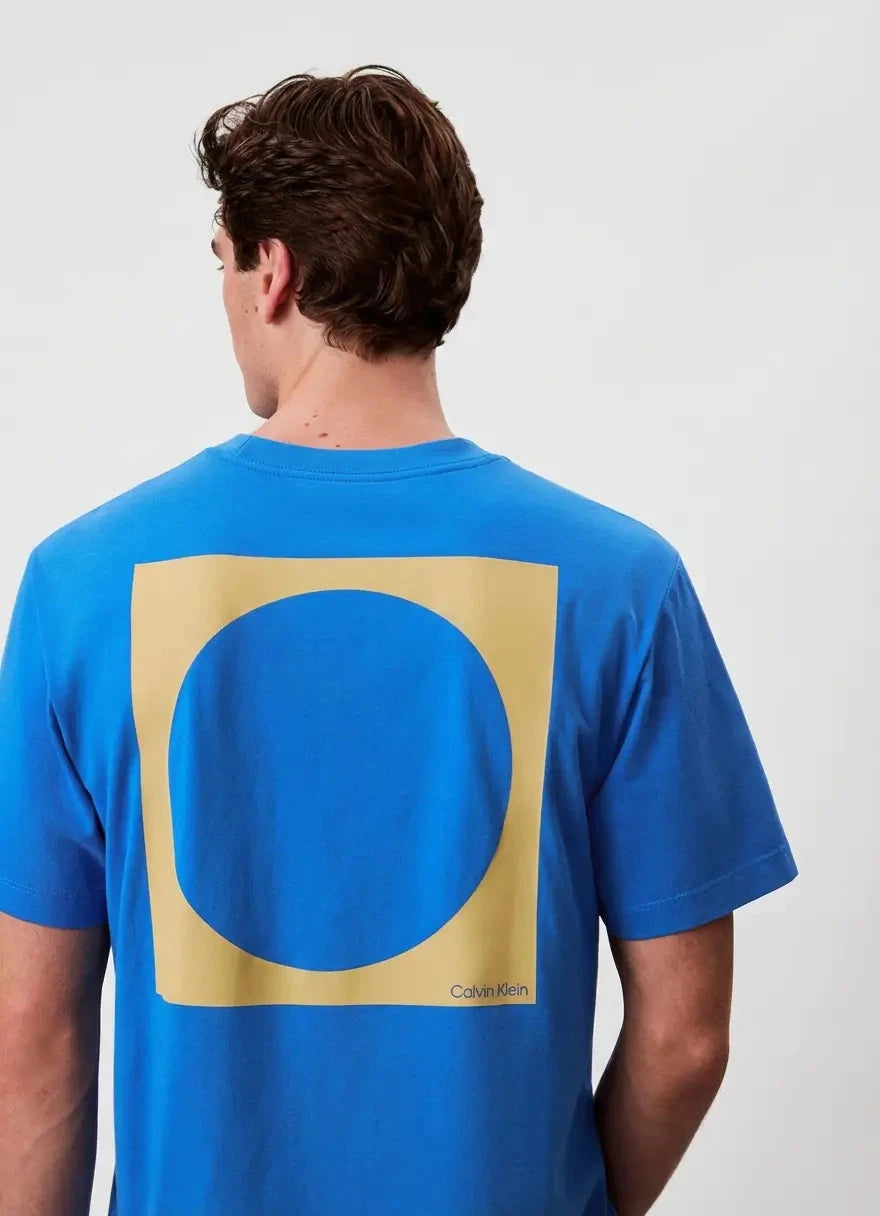 Calvin Klein Circ Graphic T-Shirt Blue - Subwear