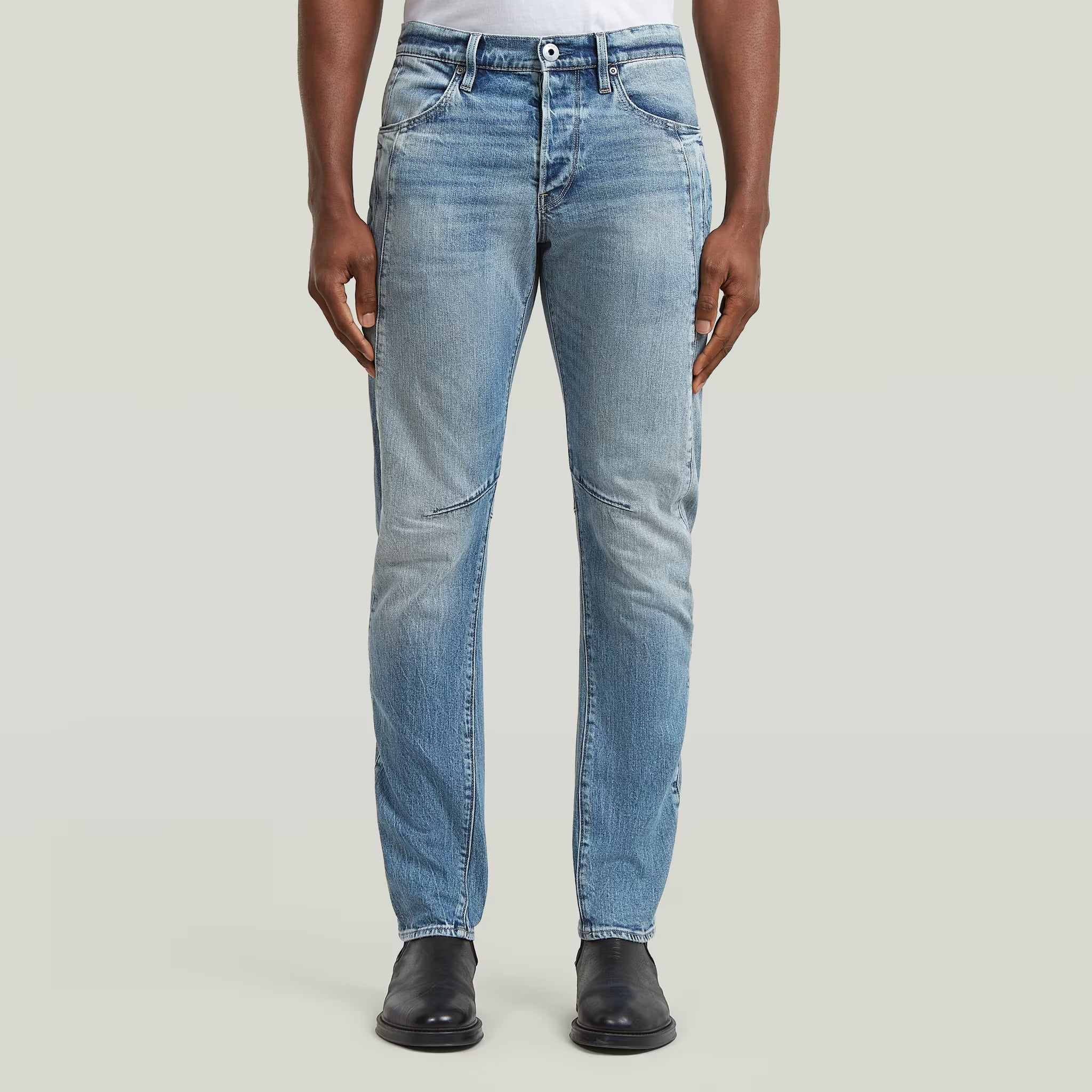 G-Star RAW Contor 3D Slim Faded Blue Halite Jeans - Subwear