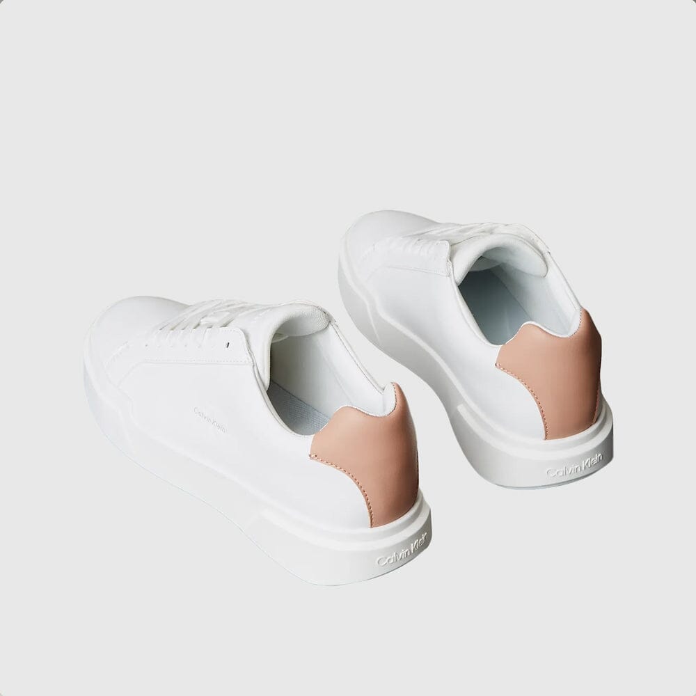 Calvin Klein Ladies Chunky Cupsole Sneaker Wht - Subwear