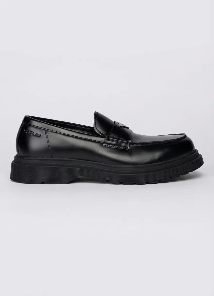 Replay Pierce Loafer 24 Black Shoes - Subwear