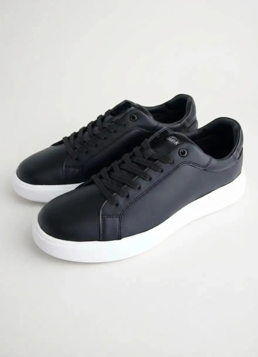 Calvin Klein FTW Low Top Lace Up Black Sneaker - Subwear