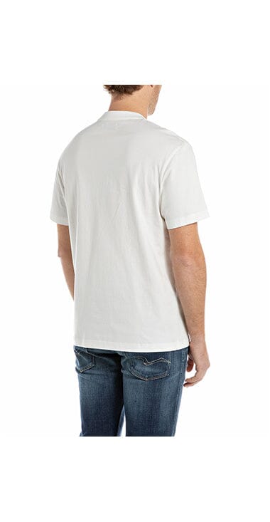 Replay Indigo Since 1981 Natural White T-Shirt - Subwear
