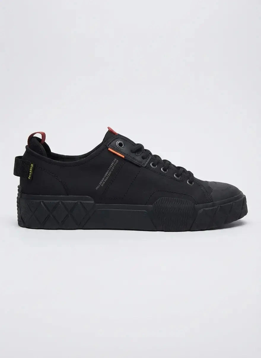 Palladium Ace City Shell Black Lo Sneaker - Subwear