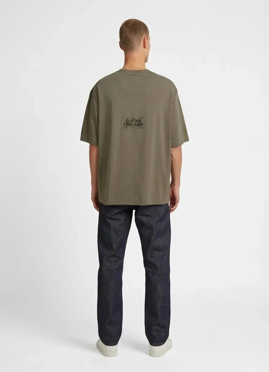 G-Star RAW Badge Turf Boxy T-Shirt - Subwear